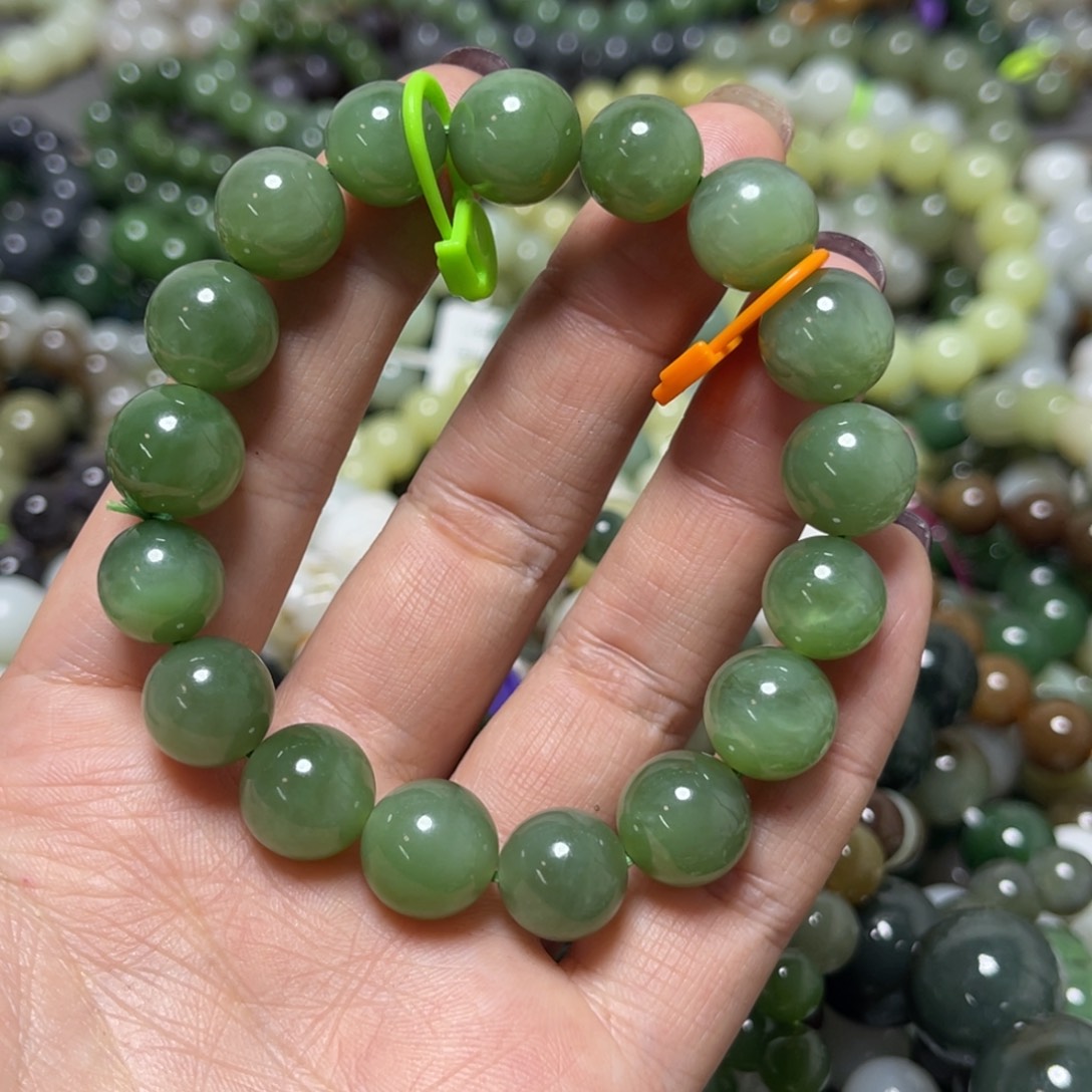 和田玉手链未镶嵌