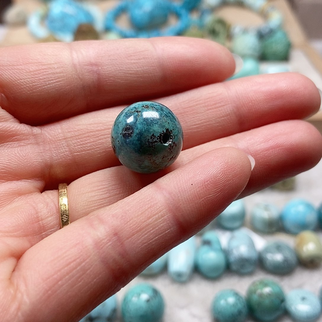 绿松石珠宝奇石未镶嵌