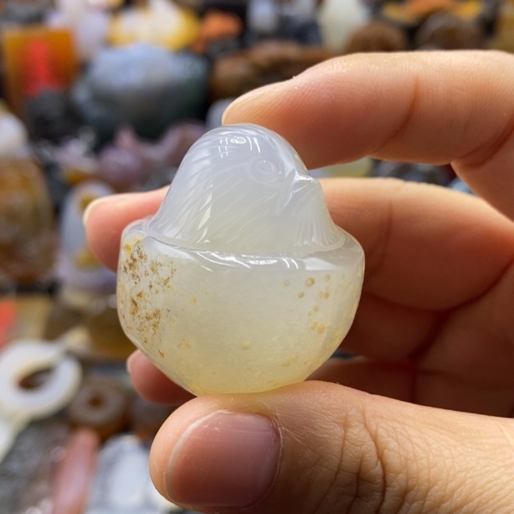 玛瑙/玉髓未镶嵌颈饰