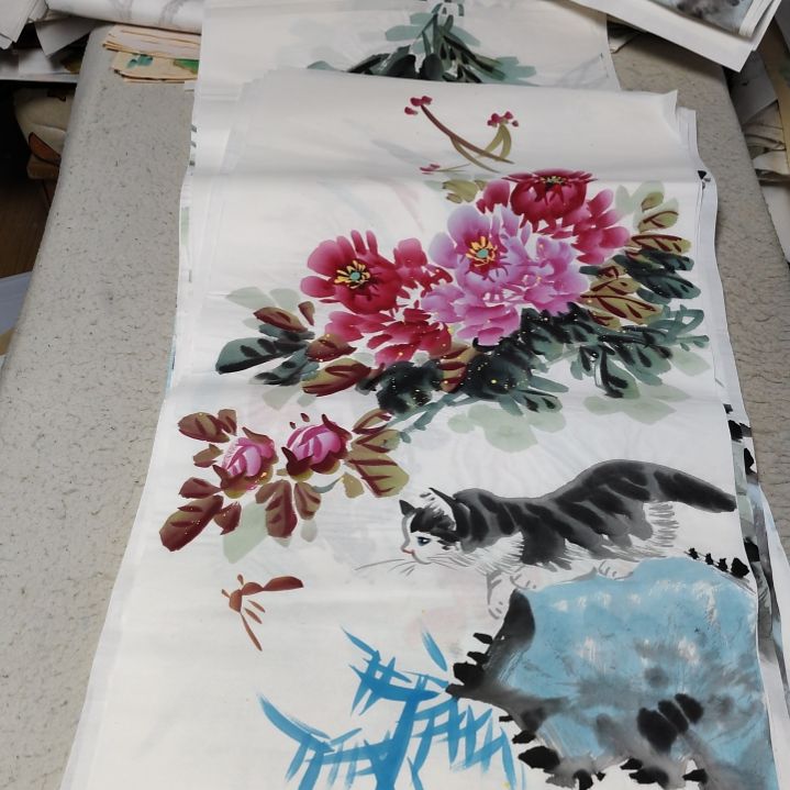 小***姐国画国画花鸟花鸟花鸟
