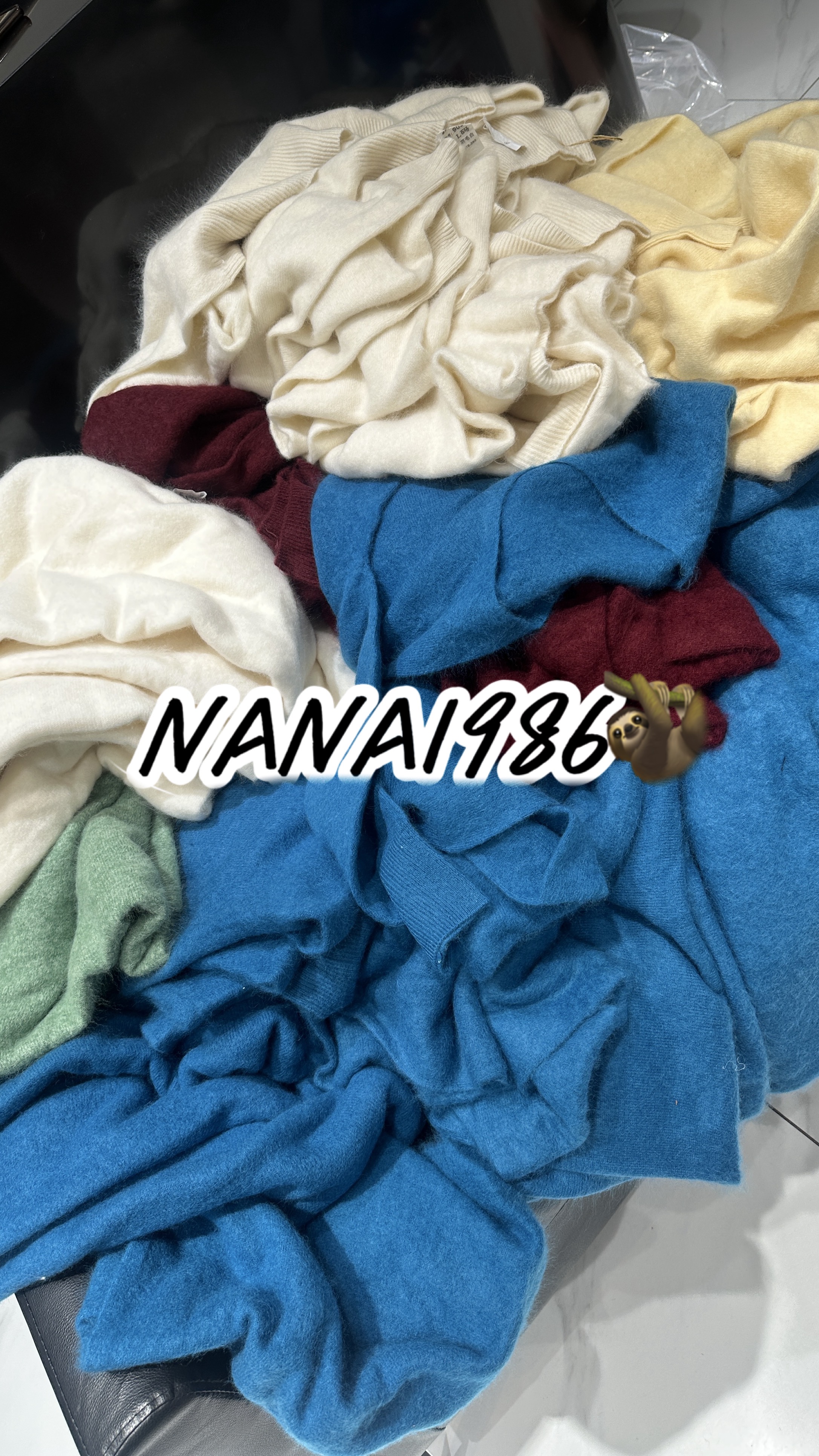 NANA家【v拉毛】秋冬时尚毛衣@8802