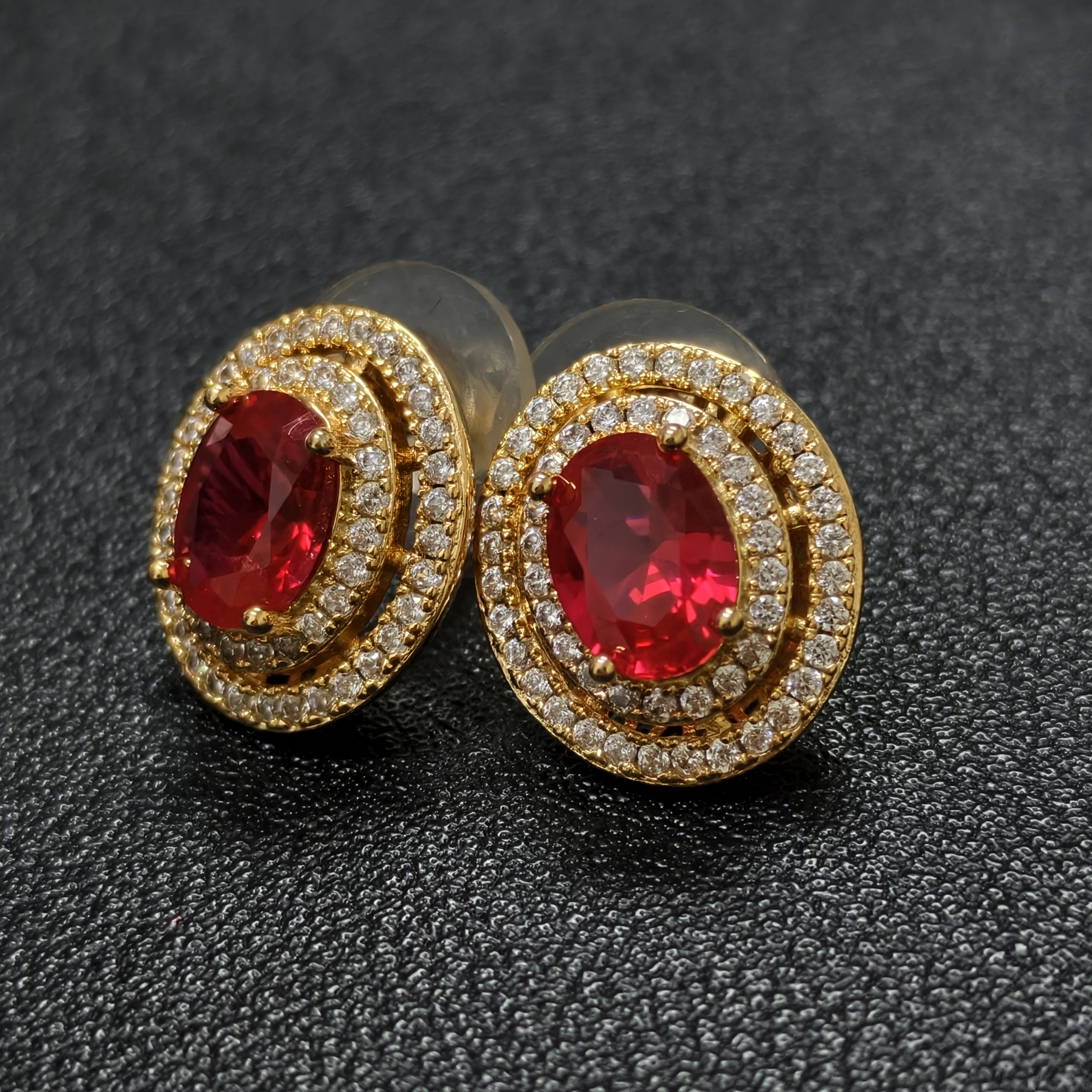 [粉丝专属]高奢臻品红宝石耳饰 XKPZ03