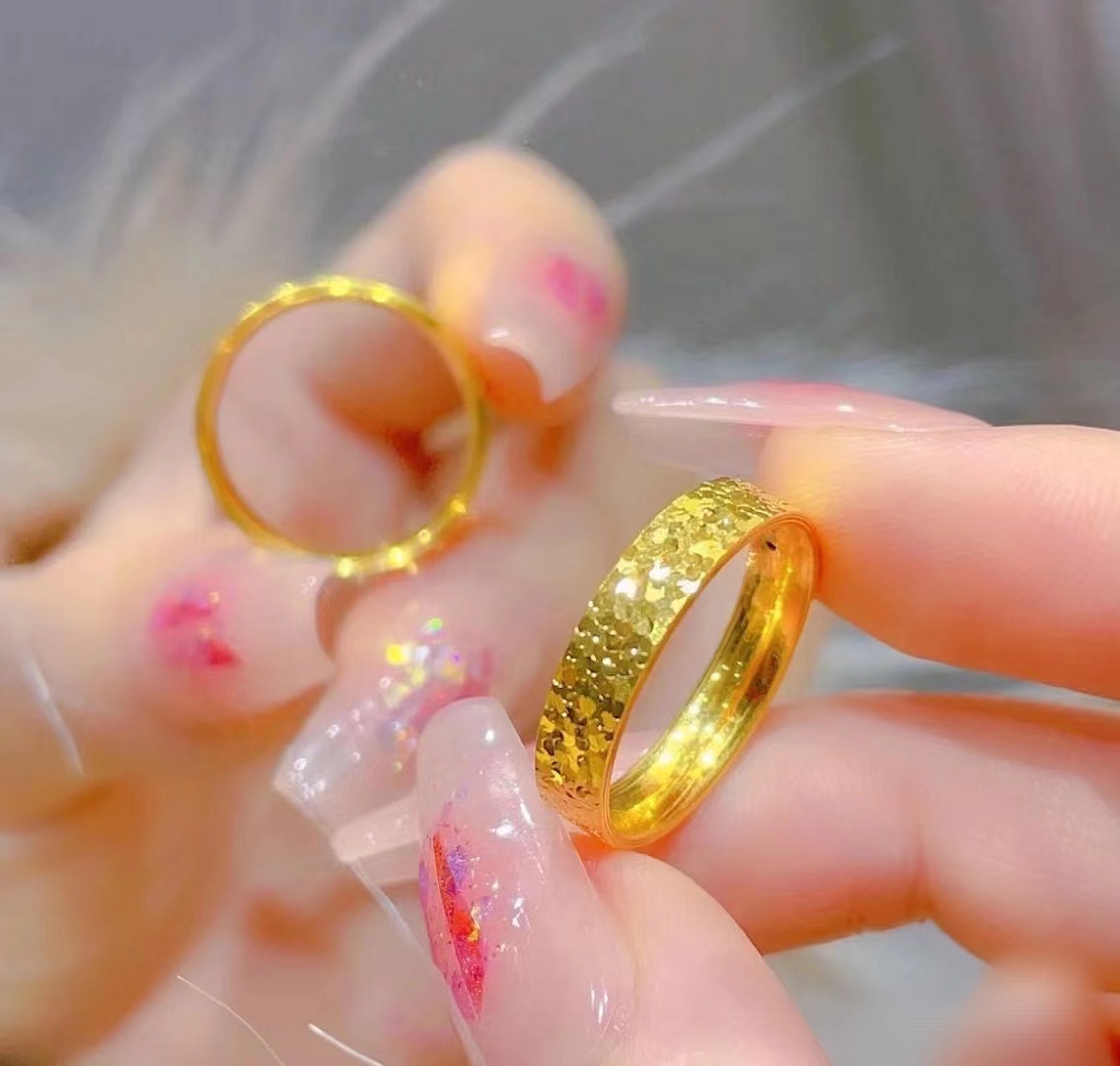 戒指 女款碎冰冰戒指 