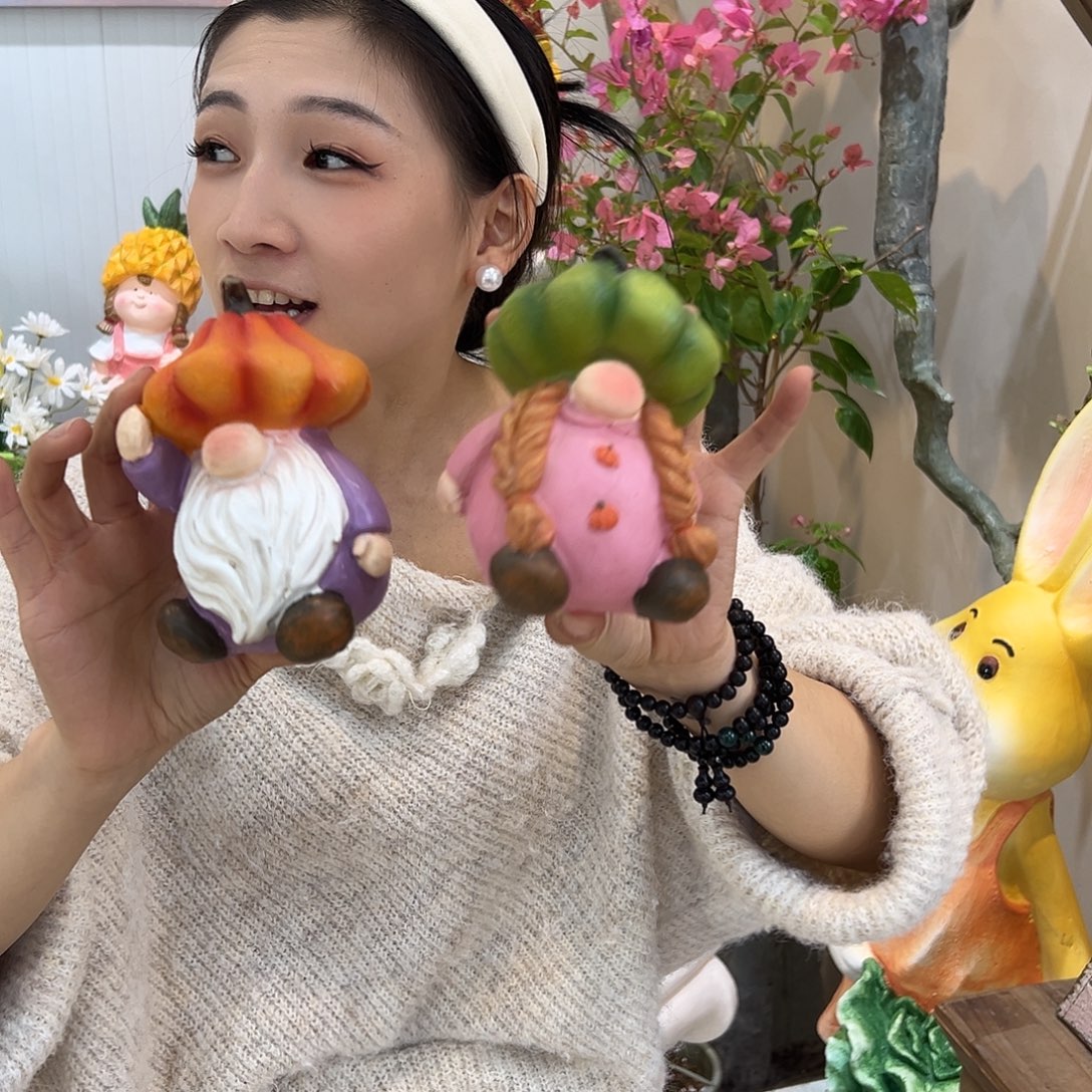 花园摆件红红火火