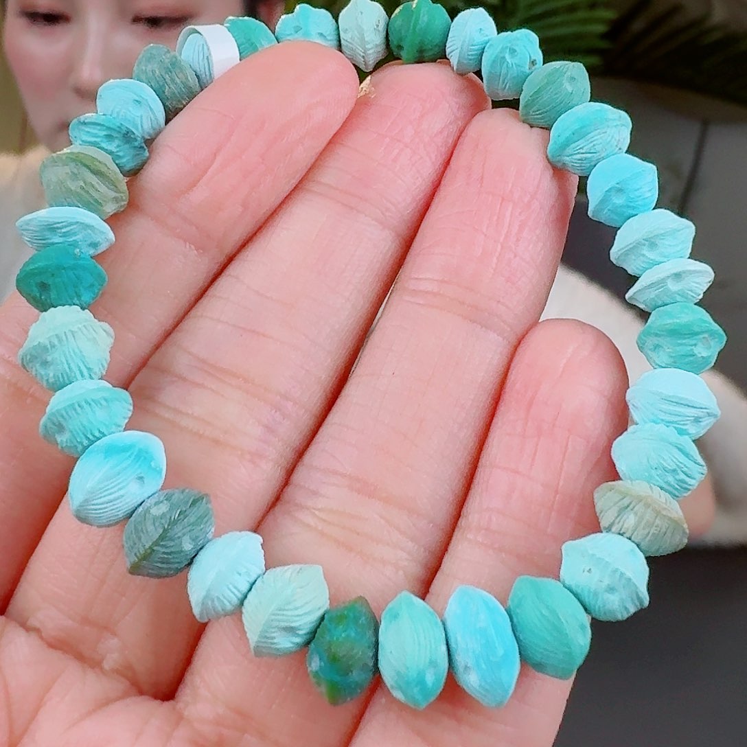 绿松石珠宝奇石未镶嵌