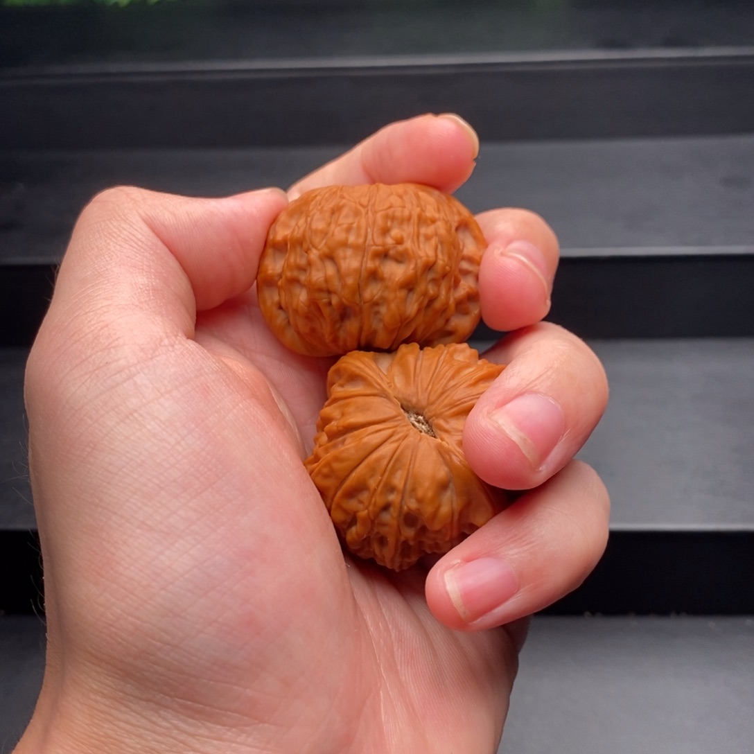 文玩核桃把件我**怒磨盘39+