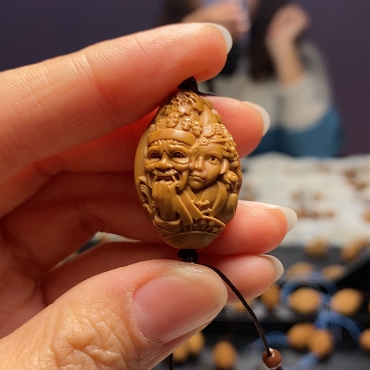 橄榄核吊坠橄榄核