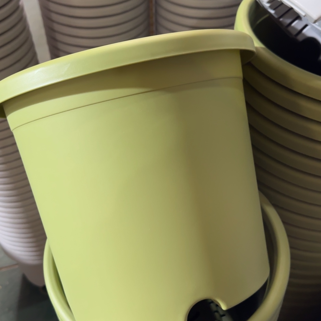 树脂四季盆5#无拖果绿微瑕6