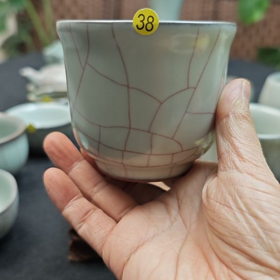 最***风北宋官窑敞口捧杯新品体验