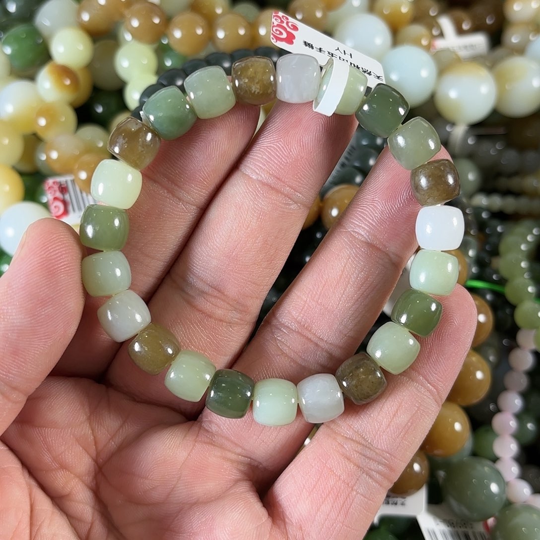 和田玉手链未镶嵌W220