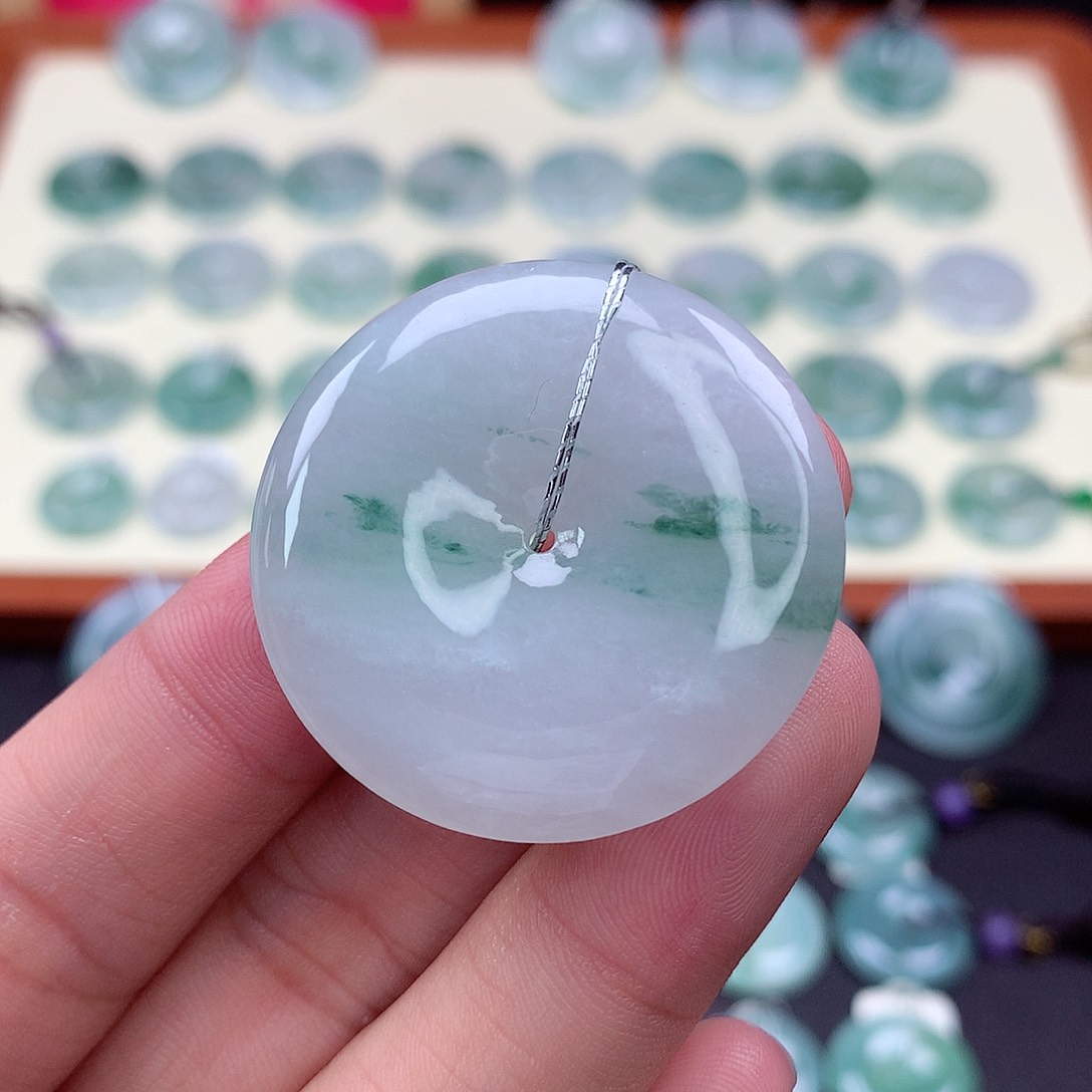 颈饰未镶嵌翡翠12 尺寸36.6-6.6