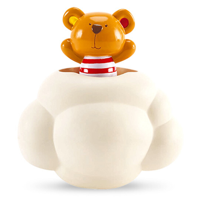 Hape泰迪&洒水云迷藏游戏宝宝洗澡玩具