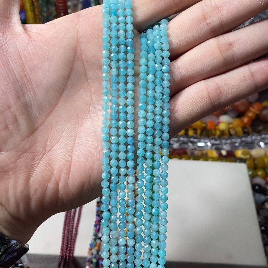 石英质玉未镶嵌，天然老矿天河切面4mm，