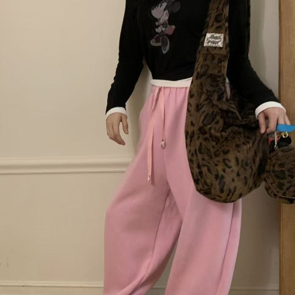 韩国东大门百搭卫裤NO退换