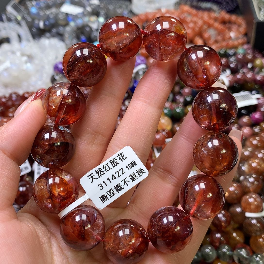 水晶手链未镶嵌，