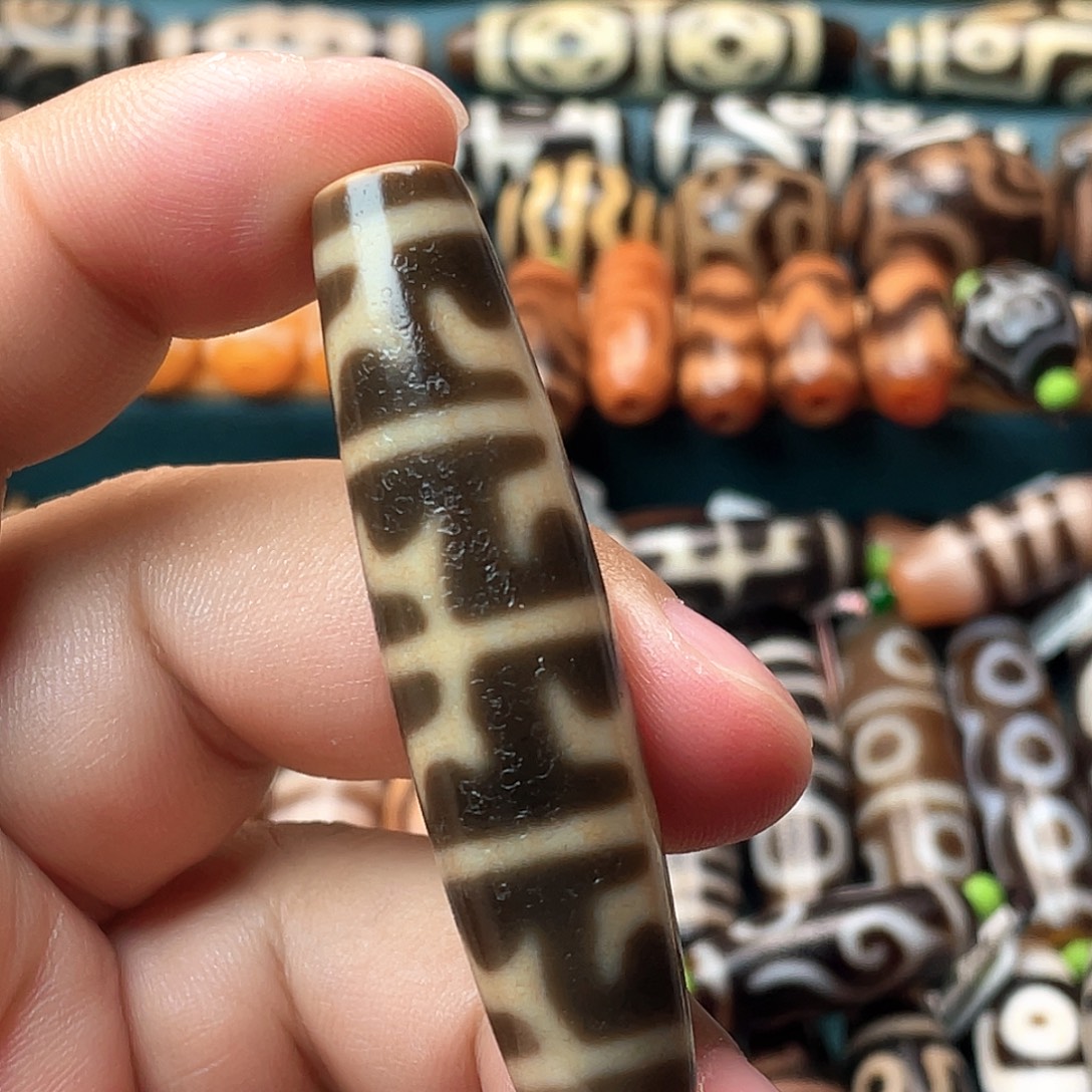 玛瑙/玉髓未镶嵌颈饰高油四无界法器