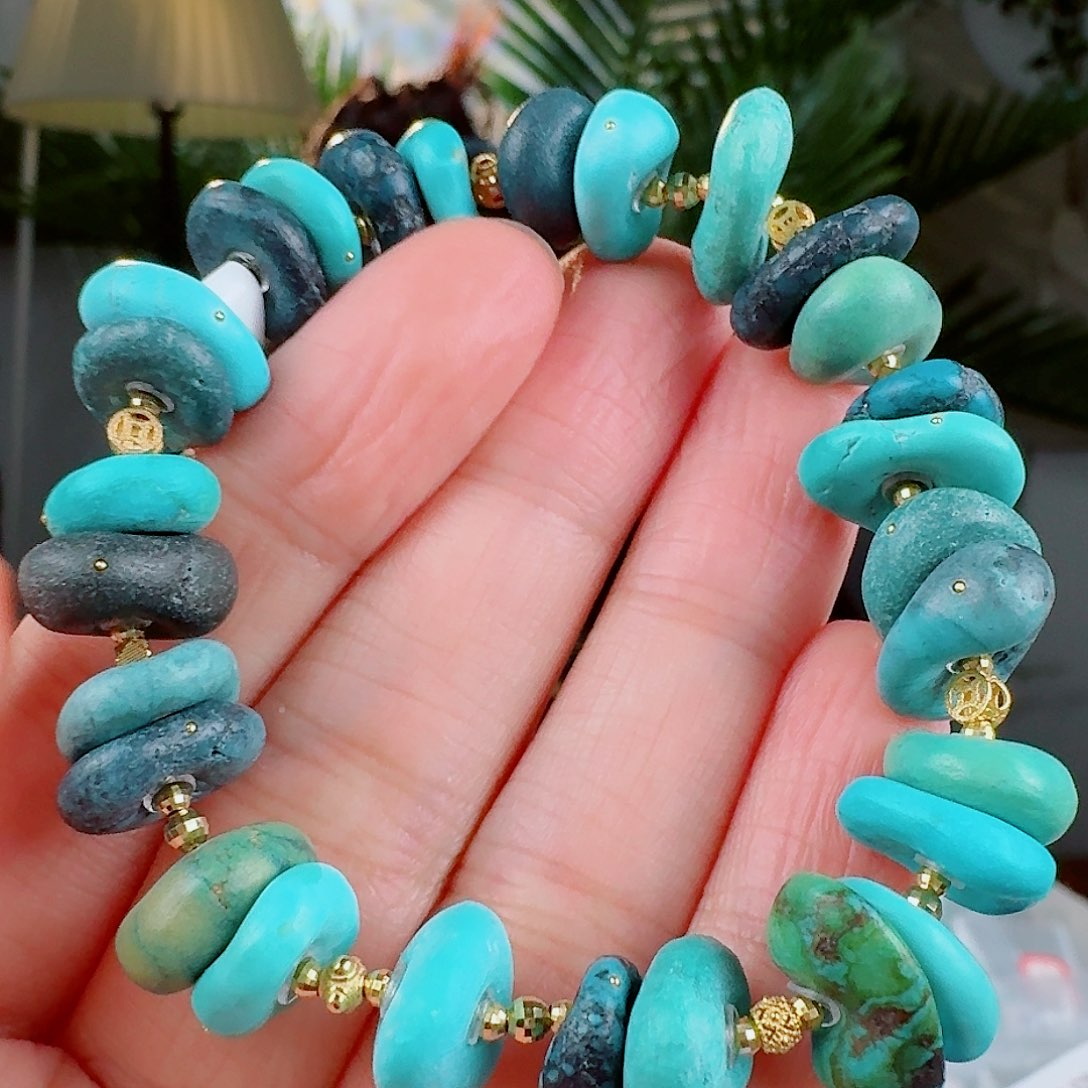 绿松石珠宝奇石未镶嵌