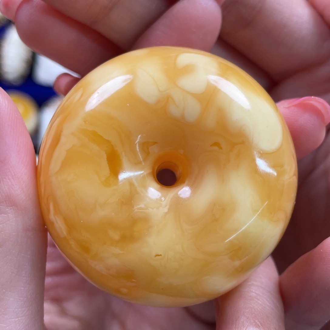 蜜蜡裸石未镶嵌琥珀蜜蜡