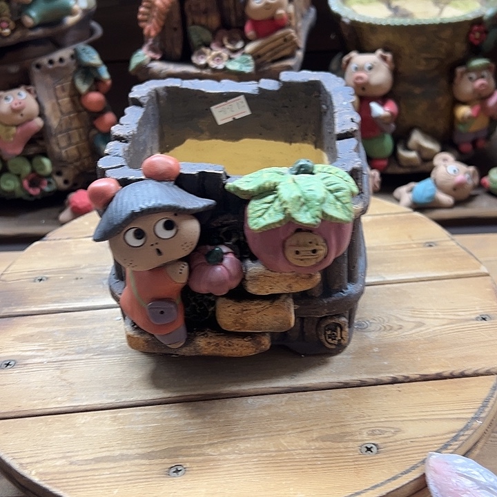 嘻哈多肉花盆百搭