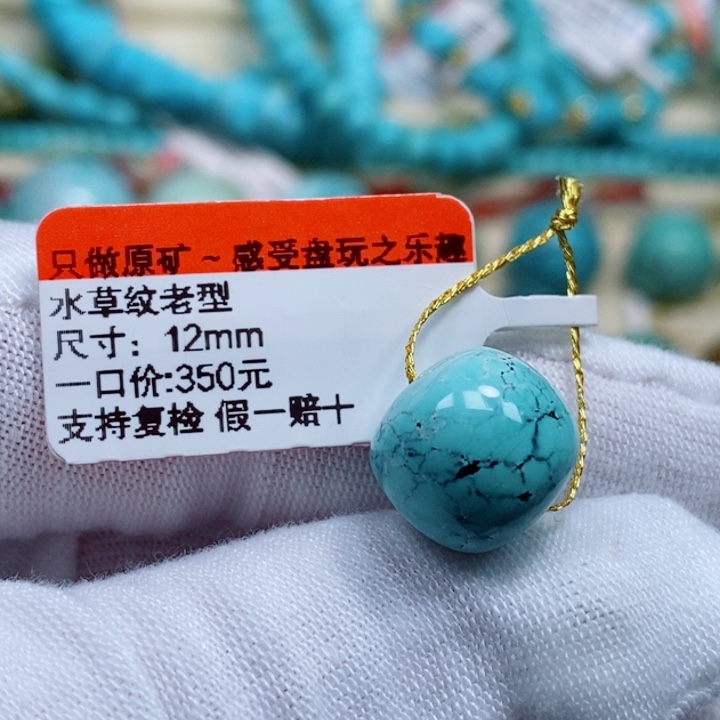 未镶嵌绿松石珠宝奇石