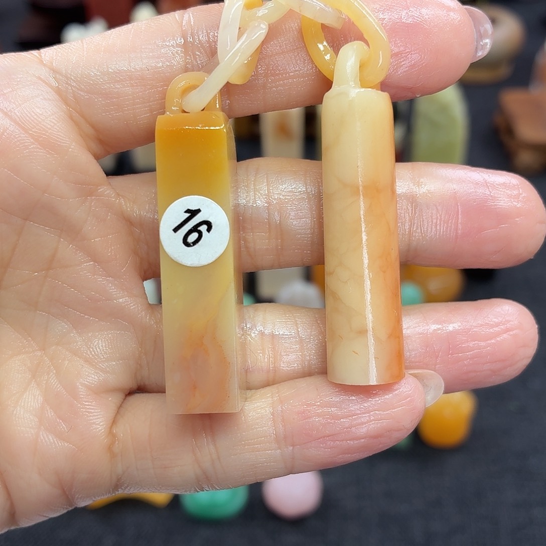 春***多昌化石印石16     