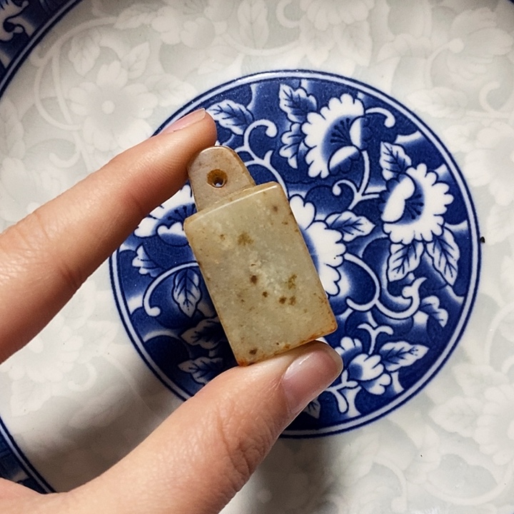 瓷片瓷片瓷器摆件1个