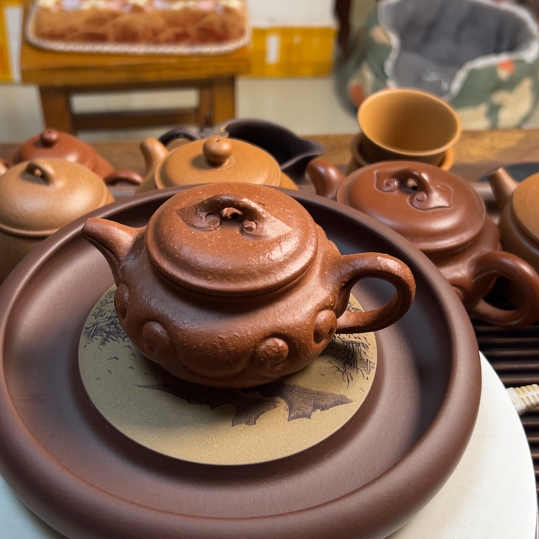 紫砂茶壶爱****Y红将破如意仿古150