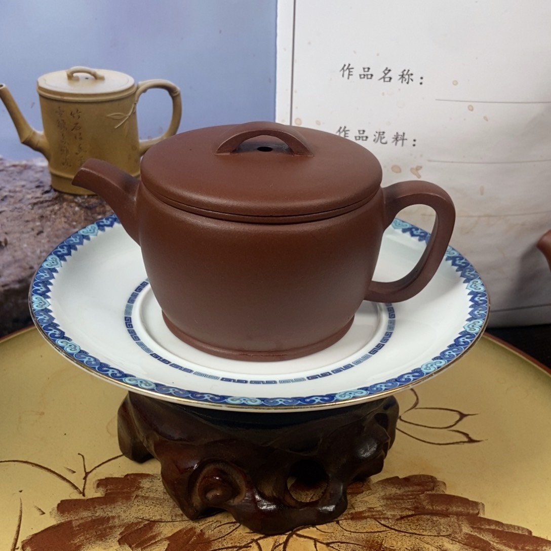 紫砂茶壶五号井底槽清老母亲制作容量220
