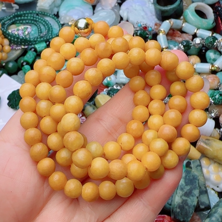 翡翠未镶嵌颈饰天然A货38