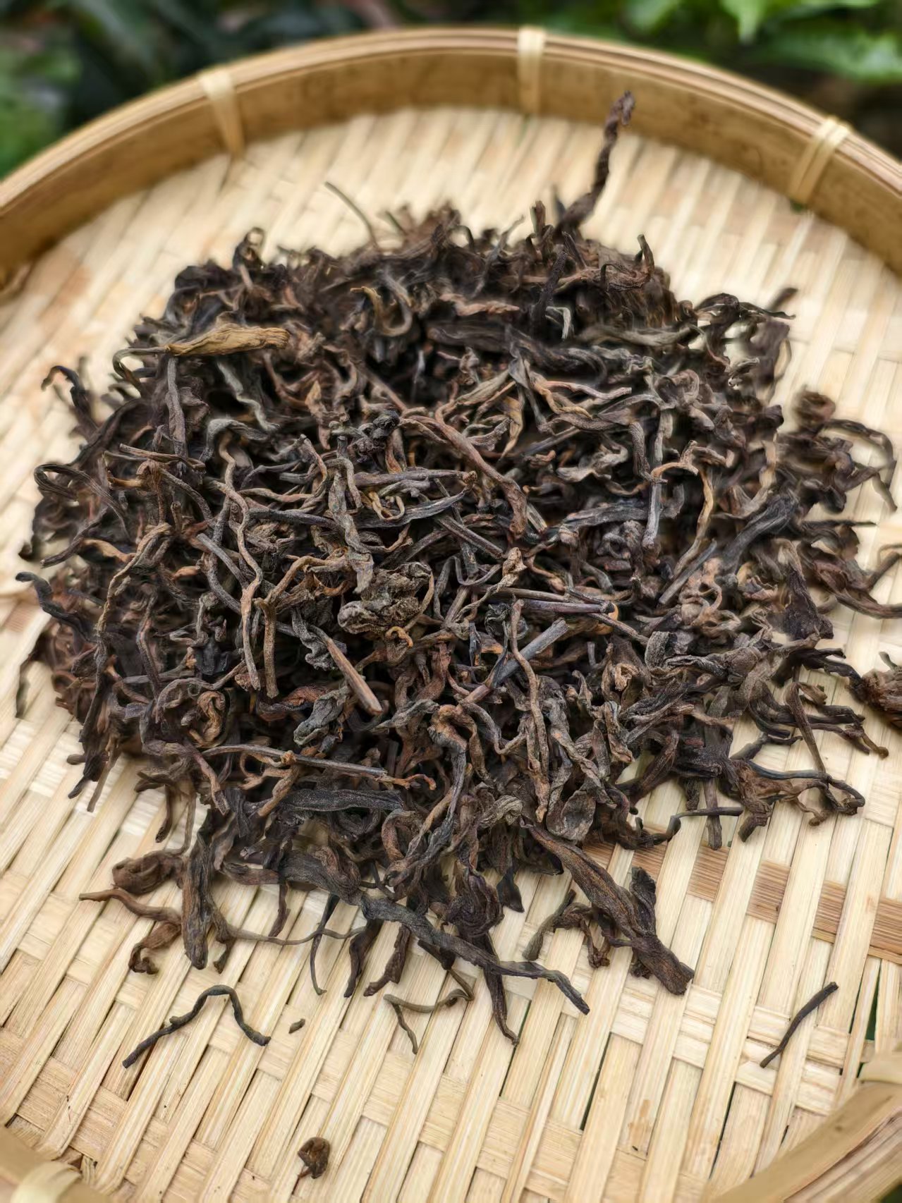 2021年 刮风寨古熟 普洱茶  熟茶散料 100克/罐装（带茶样）