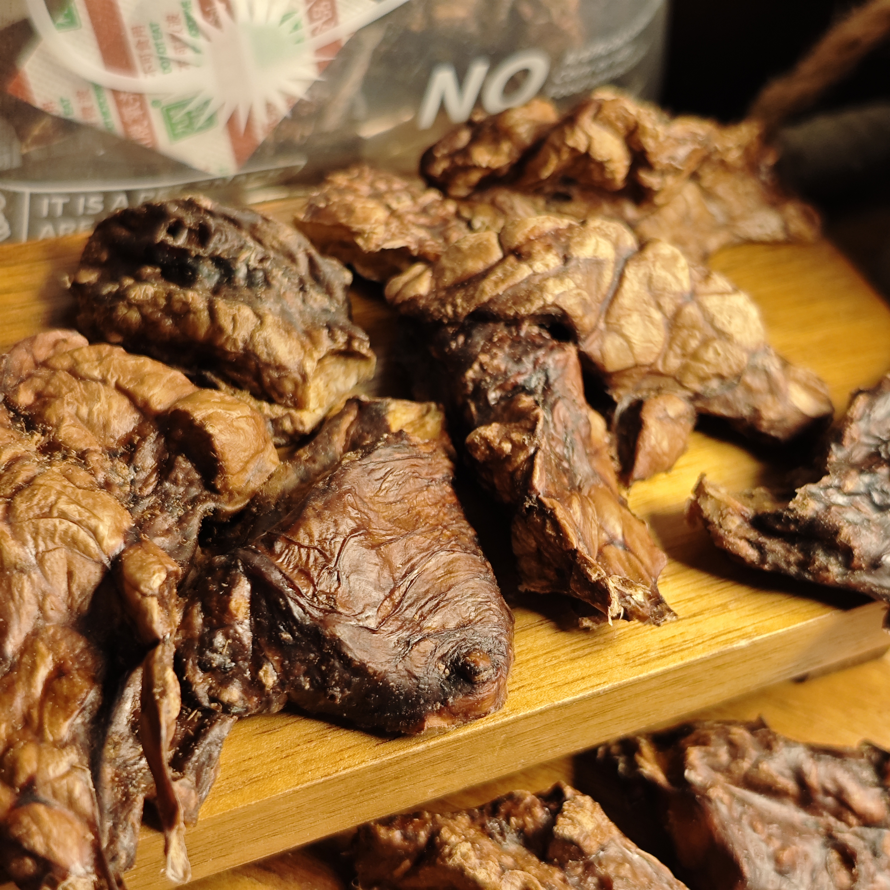 sincere deer真诚的德雷风干牛肺狗狗零食