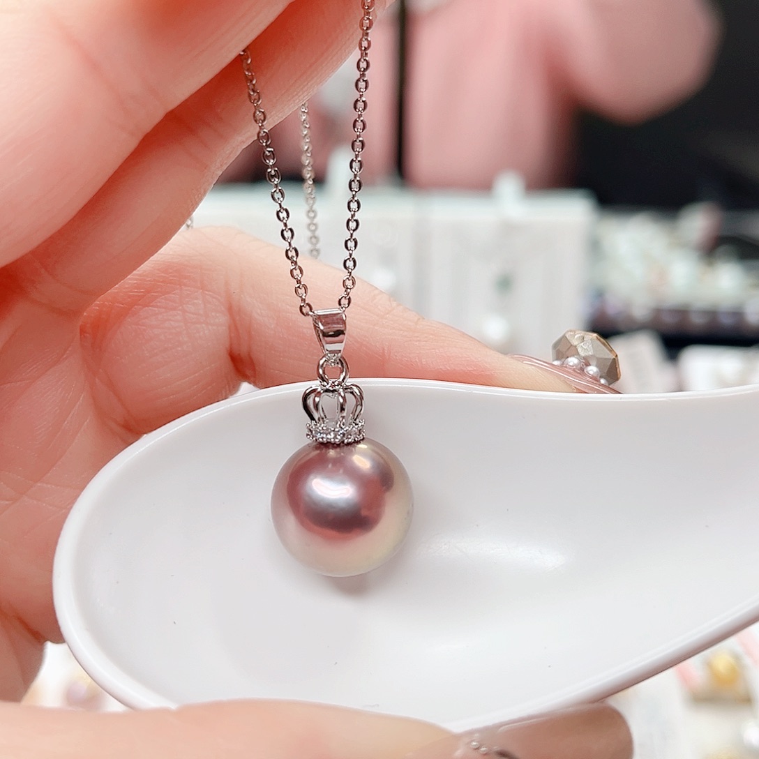 合金吊坠(赠链)淡水珍珠