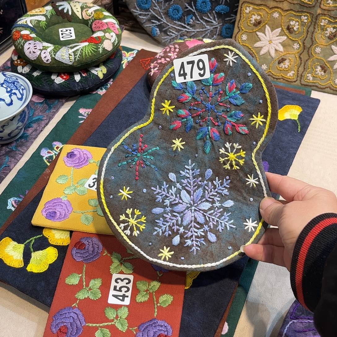 刺子绣中葫芦美美价