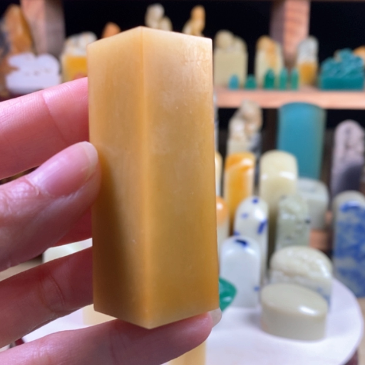 【闪购商品】青田石封门莱花黄……