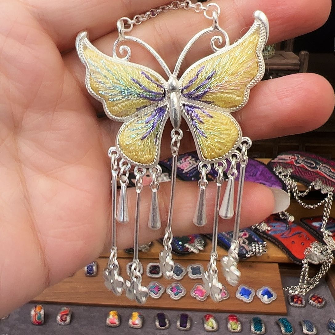 织绣手工刺绣工艺品