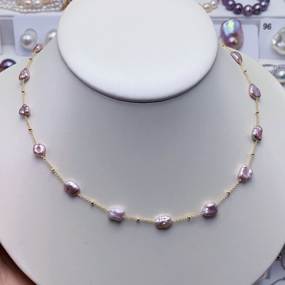 未镶嵌淡水珍珠耳饰