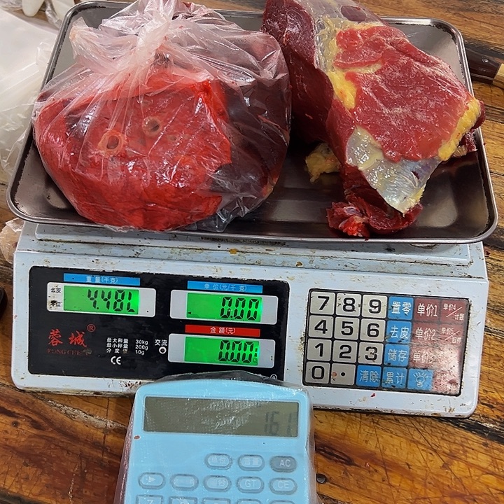 广西土耕马马肉中国大陆