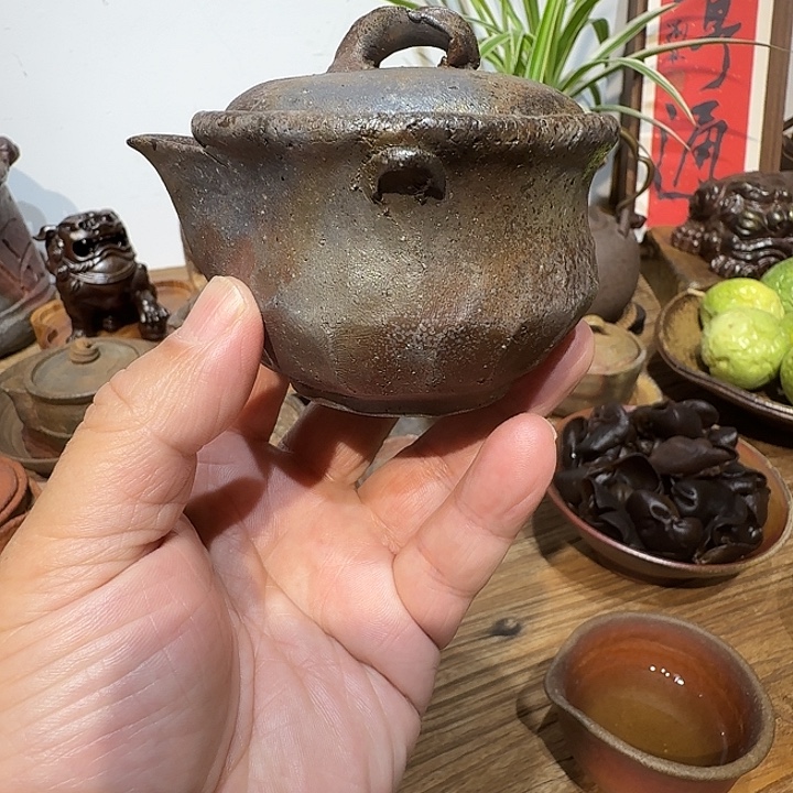 木村春芳备前烧宝瓶