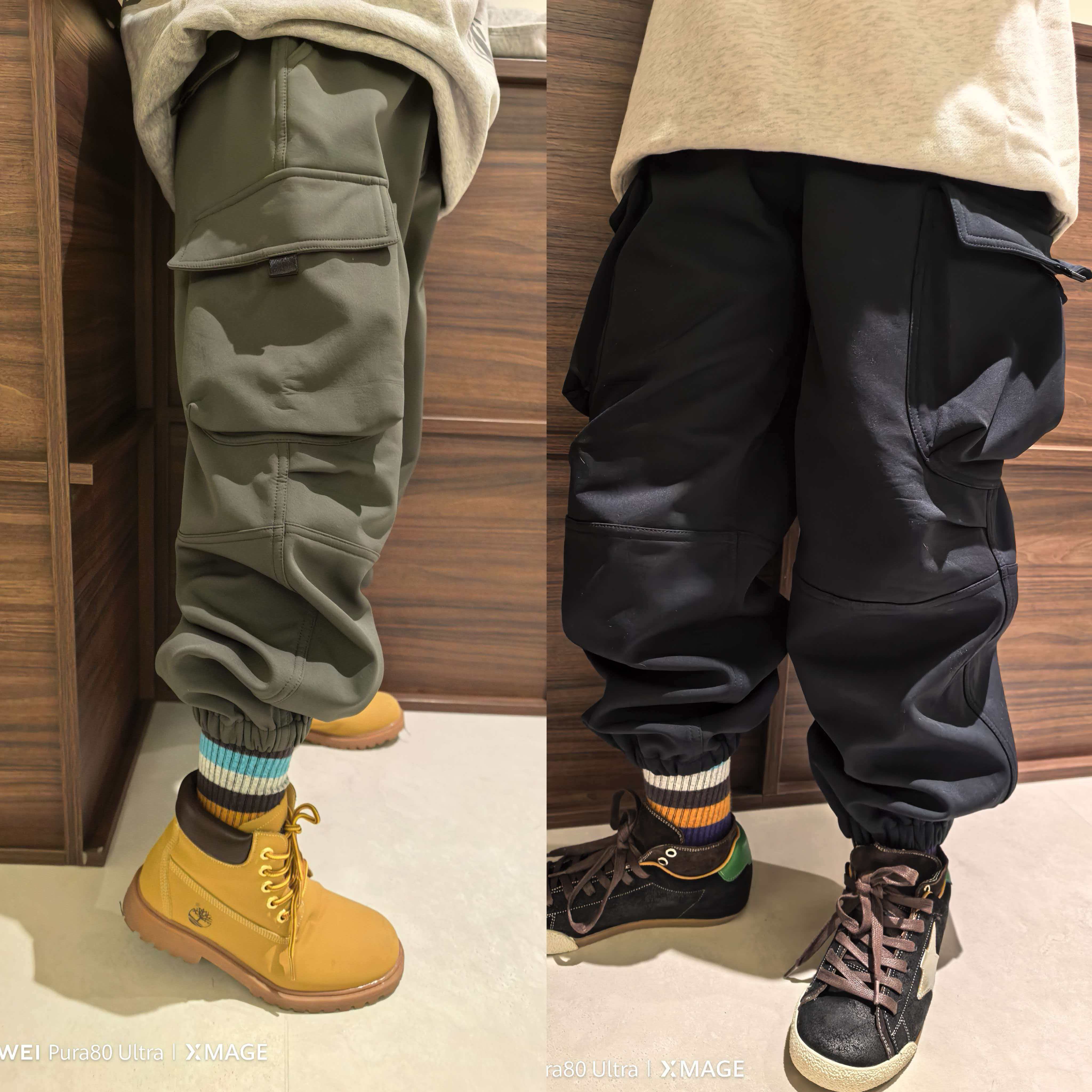 「LIUYI」亲子款-冬季-加绒-工装-滑雪裤 3046