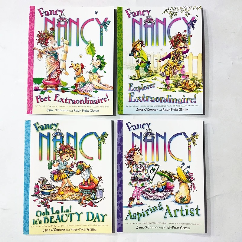 【英文原版】Fancy Nancy Bountiful  Box of Books 漂亮的南希