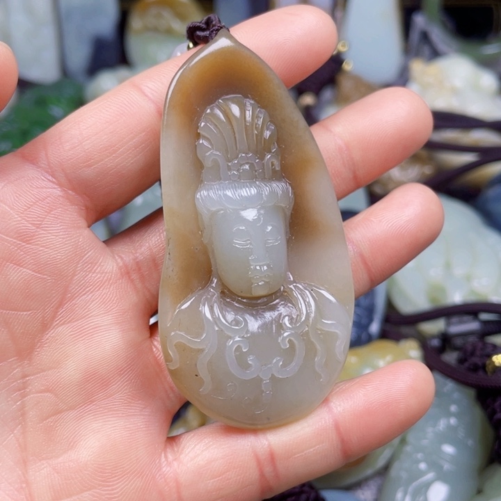 和田玉挂件未镶嵌