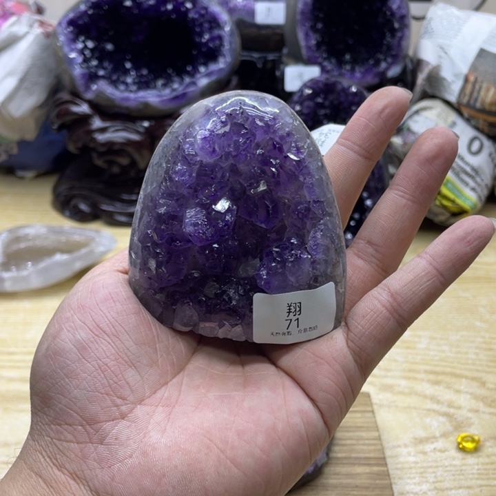 未镶嵌大型摆件（非配饰）紫晶
