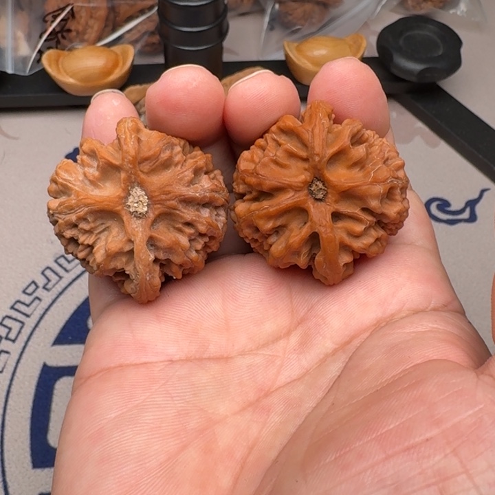 桃核把件山地苹果园42尺30