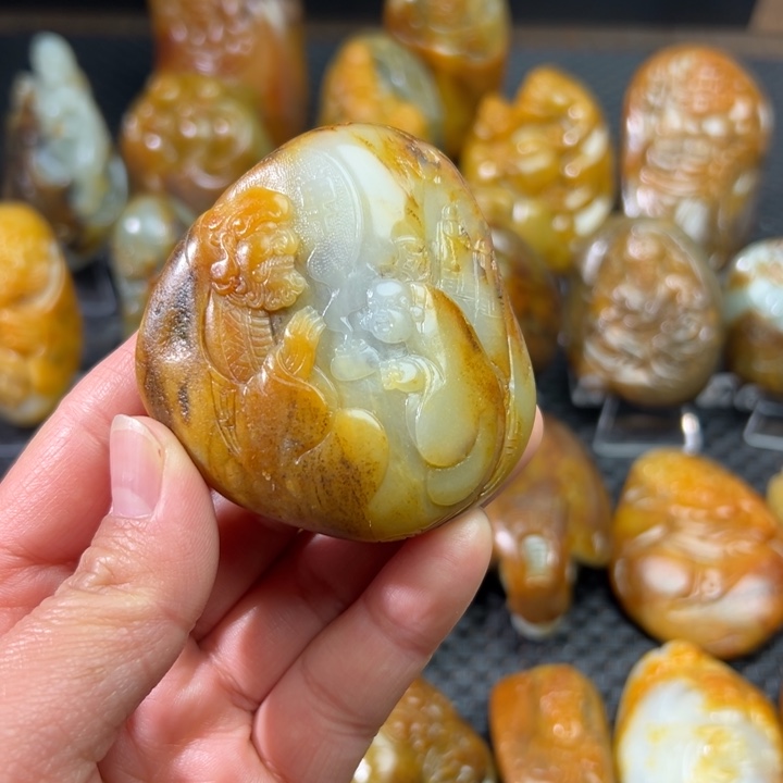 和田玉把件未镶嵌