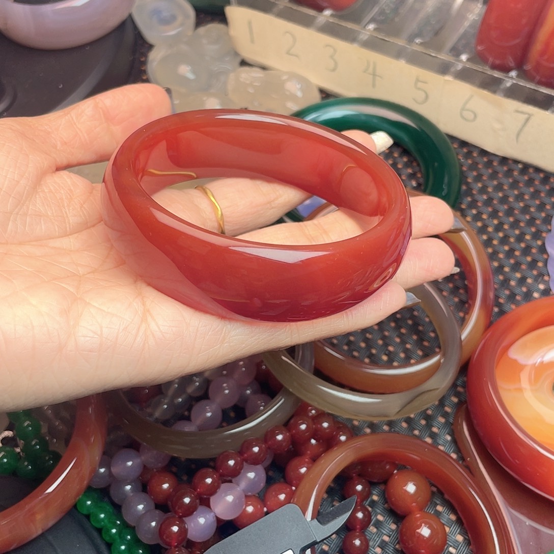 玛瑙/玉髓合金手镯