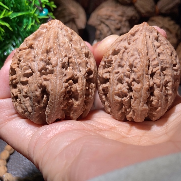 把件文玩核桃东北楸子小雪71