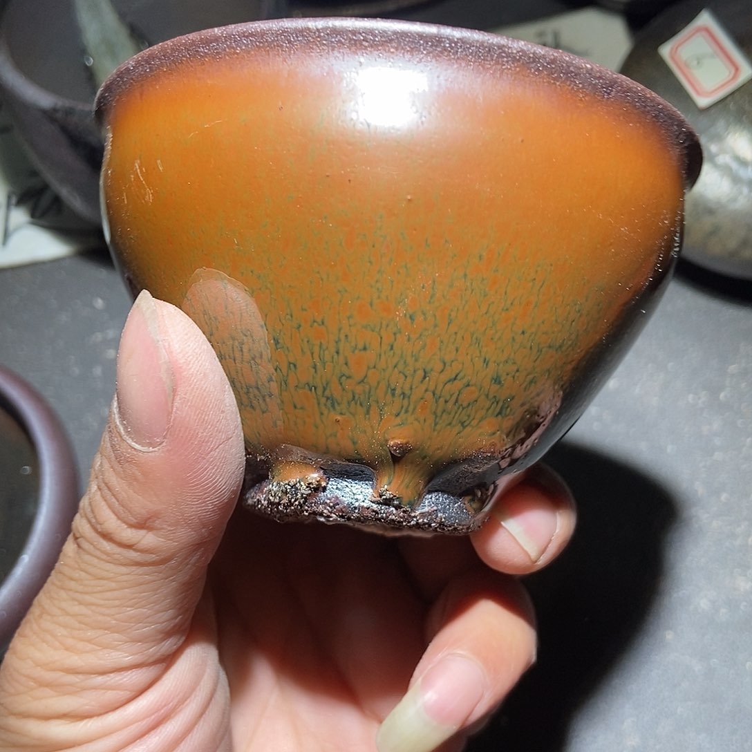 茶盏460 建阳建窑建盏微瑕