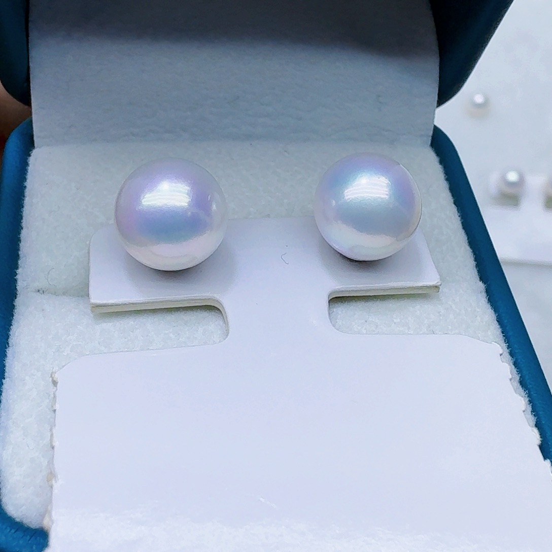 兜***。银S925镶嵌淡水珍珠颈饰