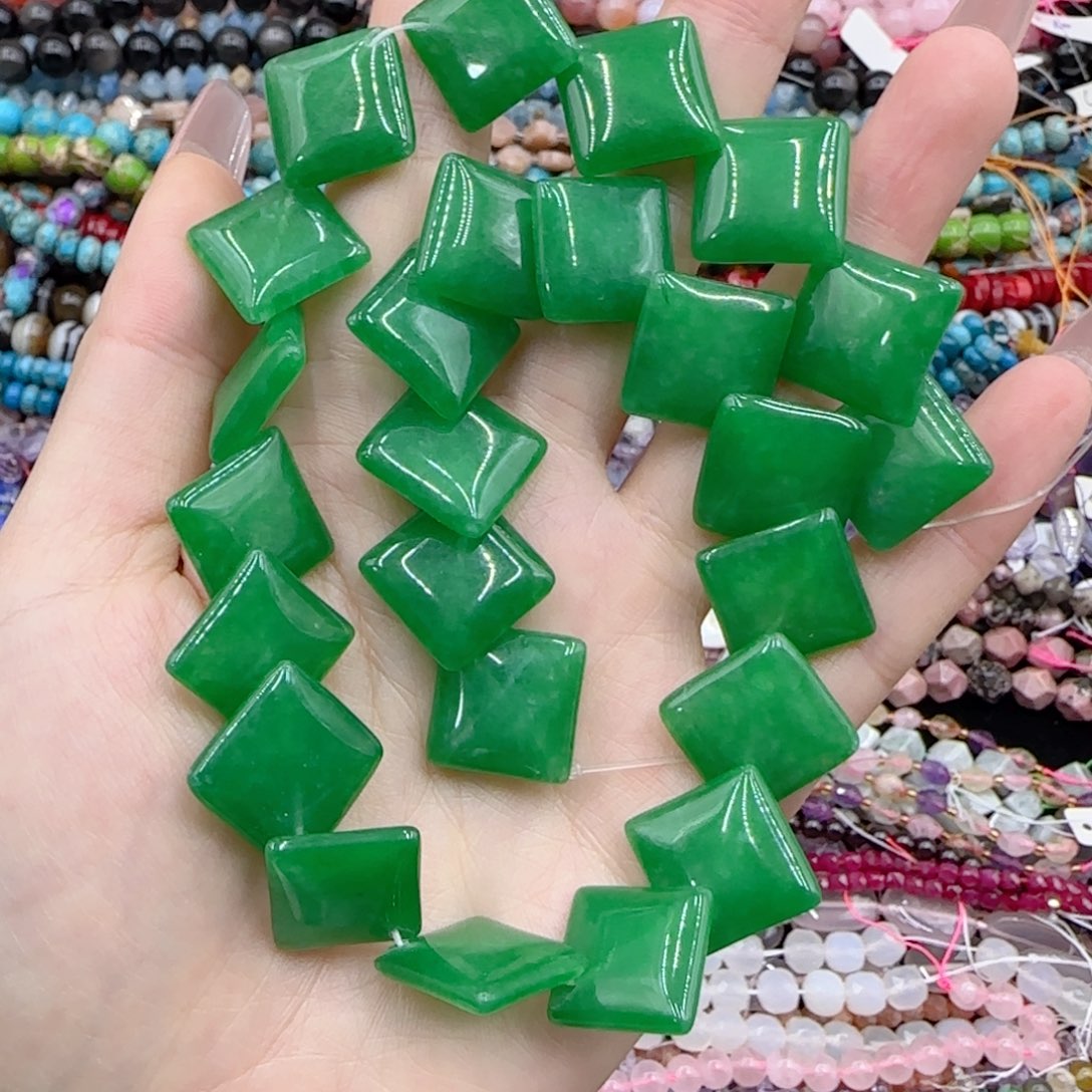 玛瑙/玉髓未镶嵌珠宝半成品甘青片一条特价
