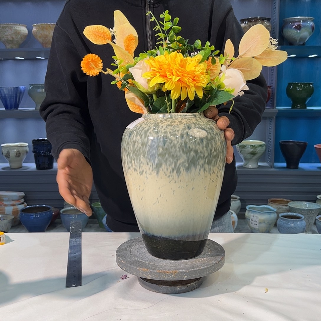 摆件陶高26口径10